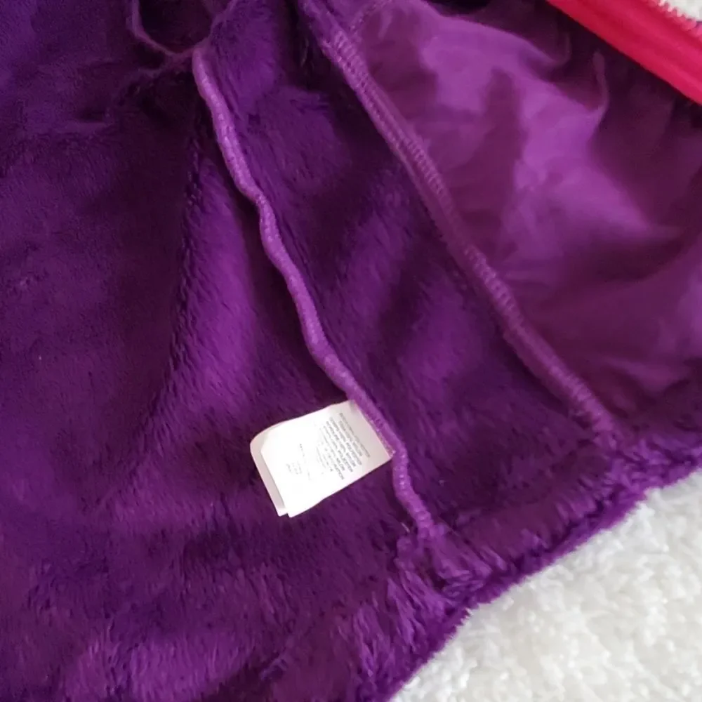THE CHILDREN'S PLACE purple fleece jacket